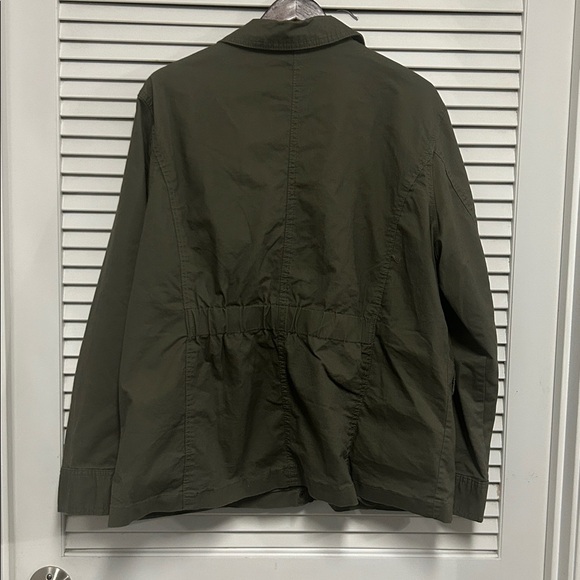 Universal Thread Dark Green Utility Twill Jacket - Picture 3 of 3